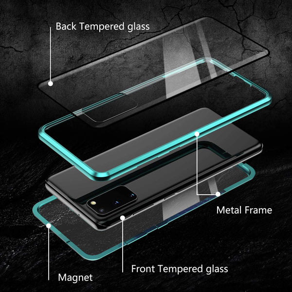 Magnetic Tough Glass case for Samsung Galaxy S20