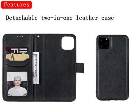 Slim Detachable Wallet case for iPhone 11 Pro