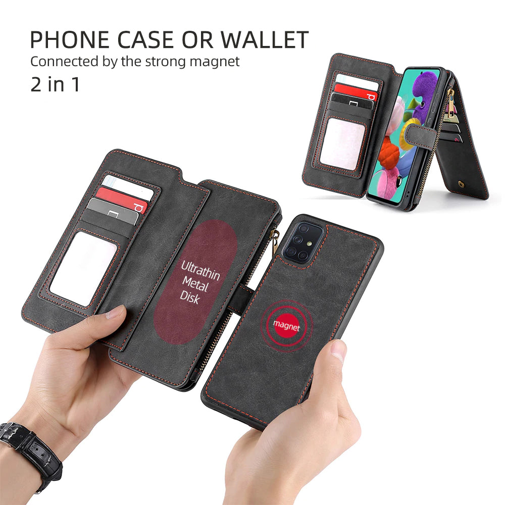 Coin Wallet Case for Samsung Galaxy A22 4G