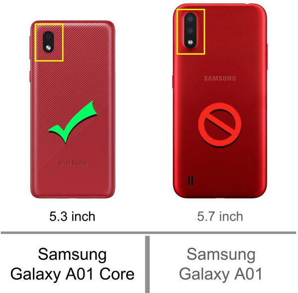 Tough Ring Stand Case for Samsung Galaxy A01 Core