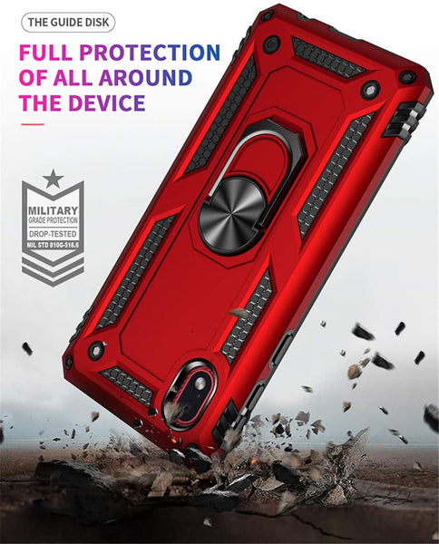 Tough Ring Stand Case for Samsung Galaxy A01 Core