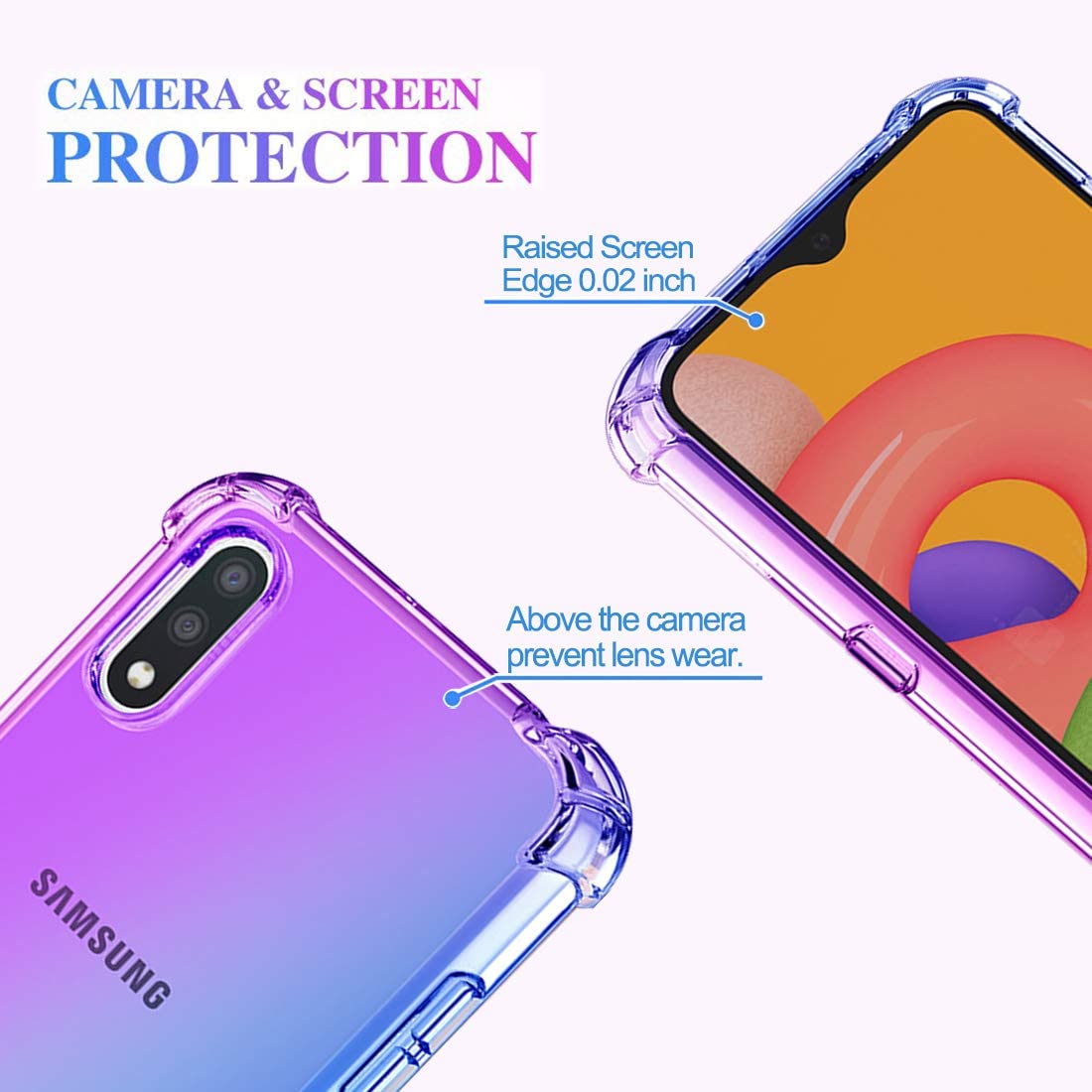 Gradient Gel case for Samsung Galaxy A01