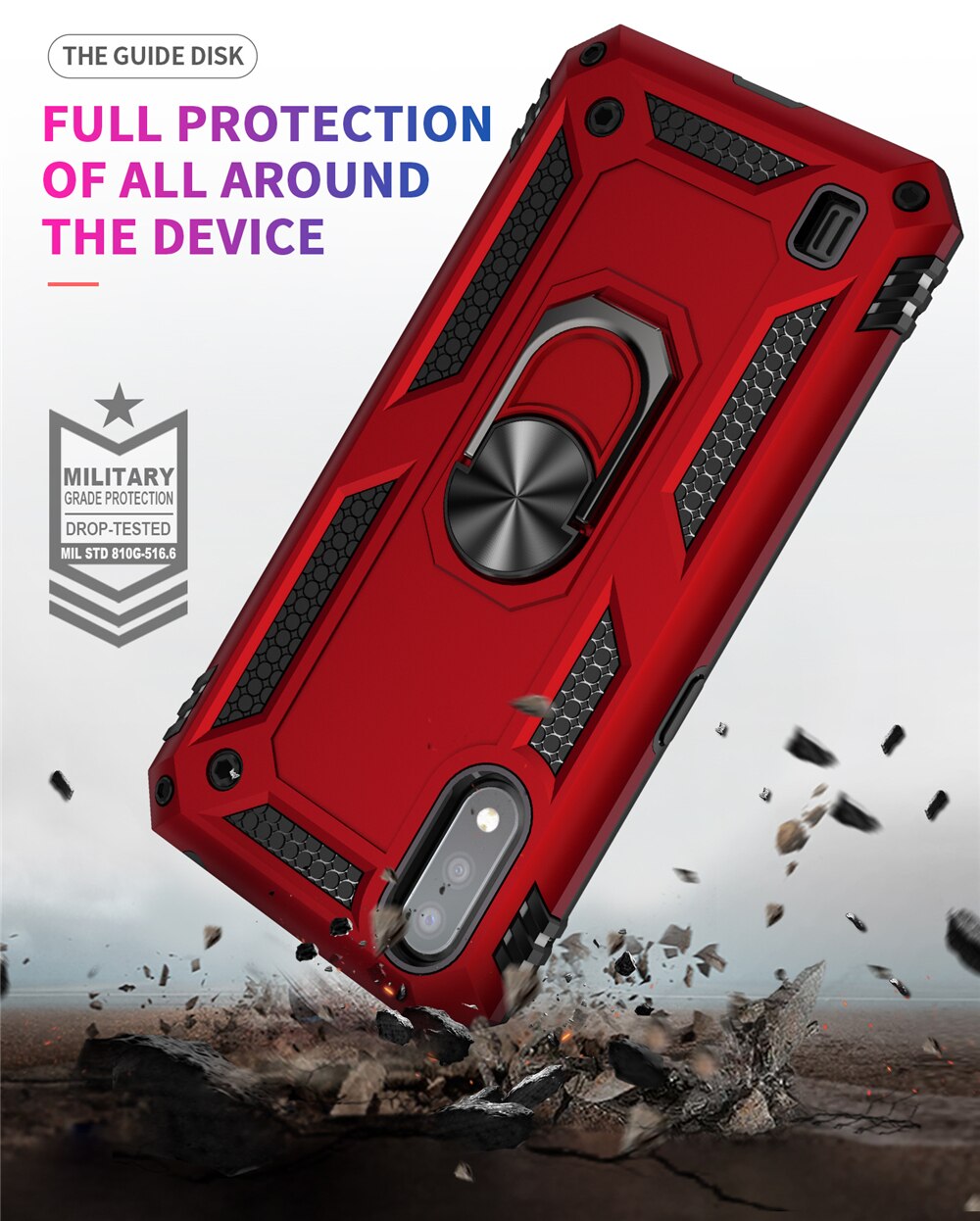 Tough Ring case for Samsung Galaxy A01