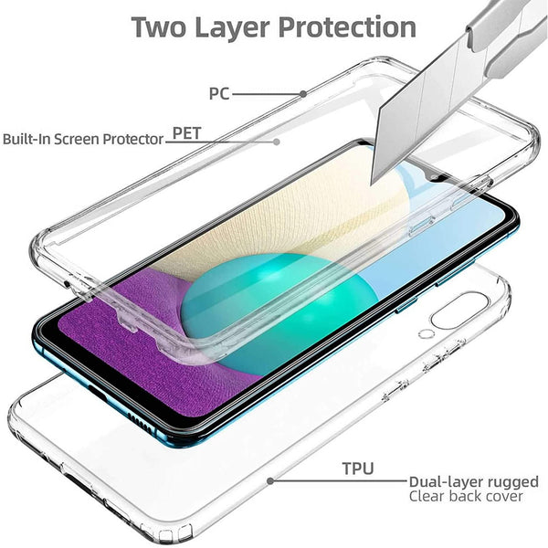 360 Protection Case for Samsung Galaxy A02