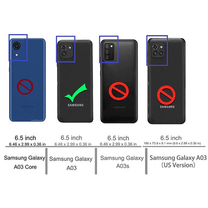 360 Protection Case for Samsung Galaxy A03