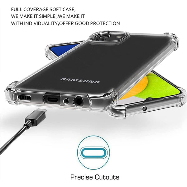 Bumper Clear Case for Samsung Galaxy A03
