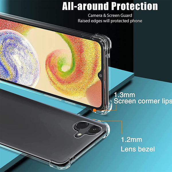 Bumper Clear Case for Samsung Galaxy A04