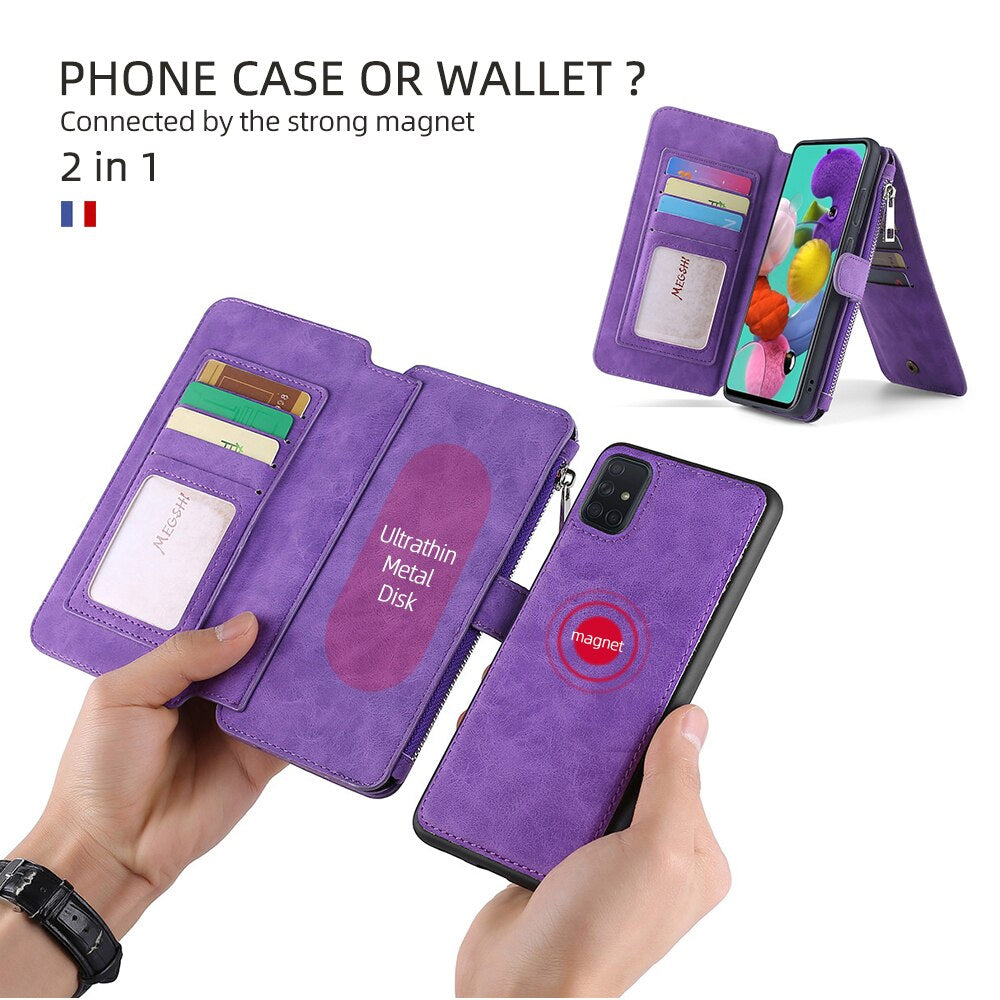 Coin Wallet Case for Samsung Galaxy A22 4G