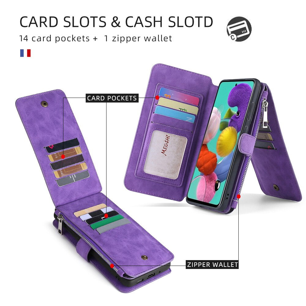 Coin Wallet Case for Samsung Galaxy A22 4G