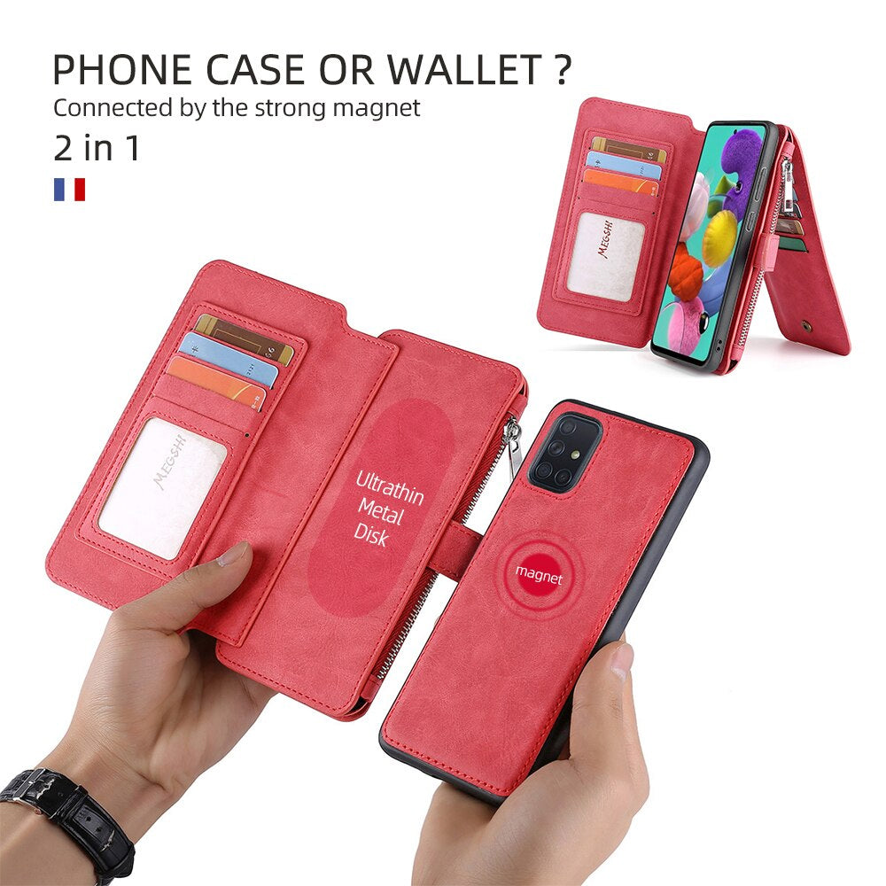 Coin Wallet Case for Samsung Galaxy A22 4G