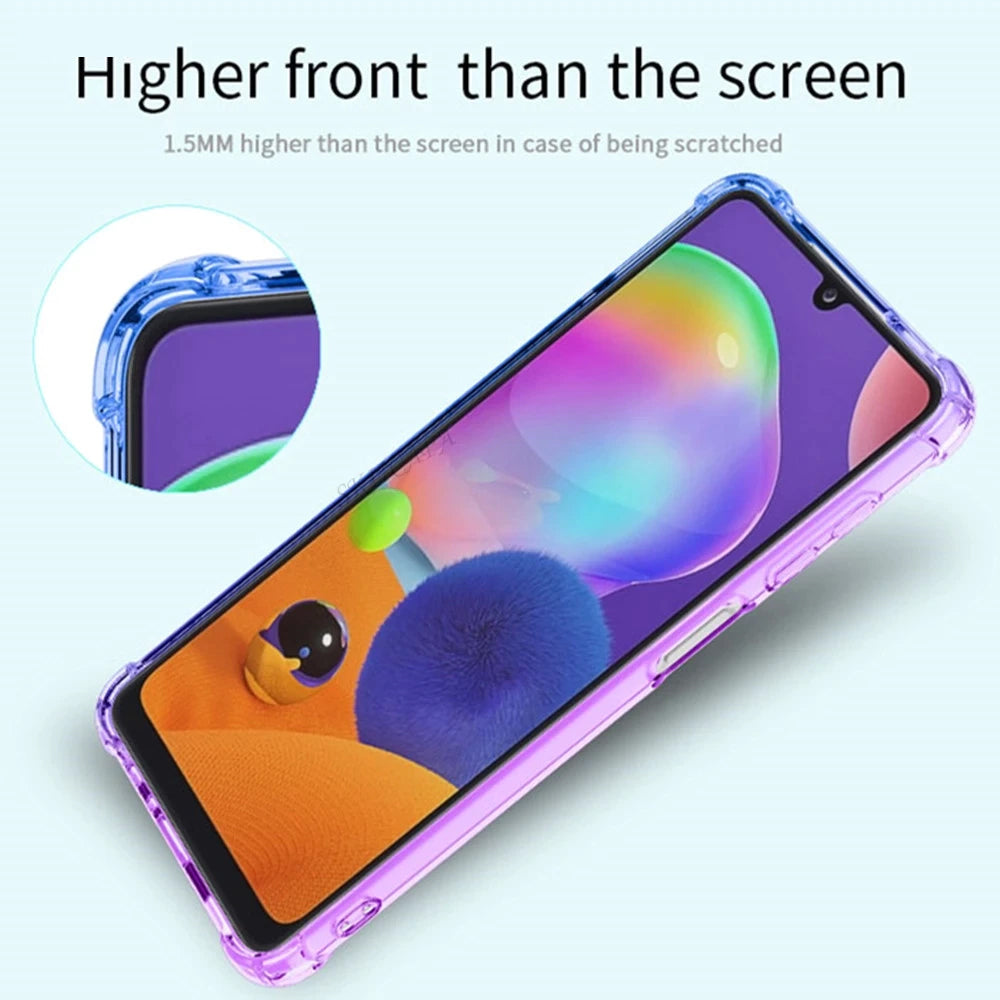 Gradient Gel Case for Samsung Galaxy A22 4G