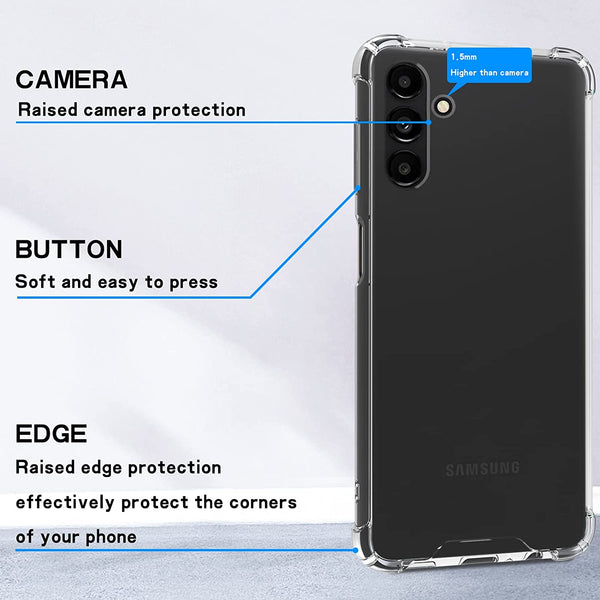 Bumper Clear Case for Samsung Galaxy A13 5G