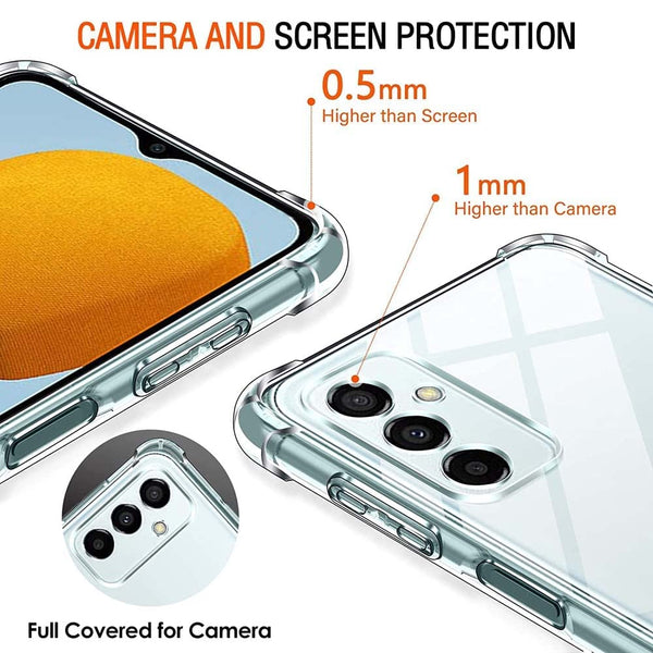Bumper Clear TPU Case for Samsung Galaxy A14 4G/5G