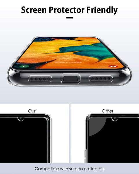 Clear Gel Case for Samsung Galaxy A20 / A30