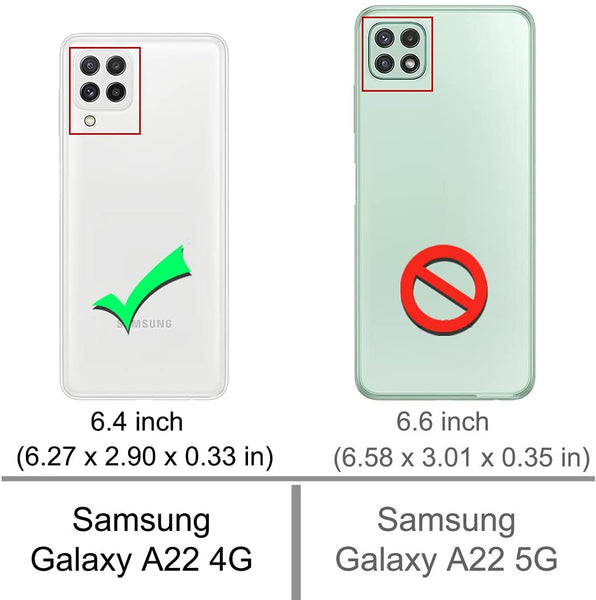 Bumper Gel Case for Samsung Galaxy A22 4G