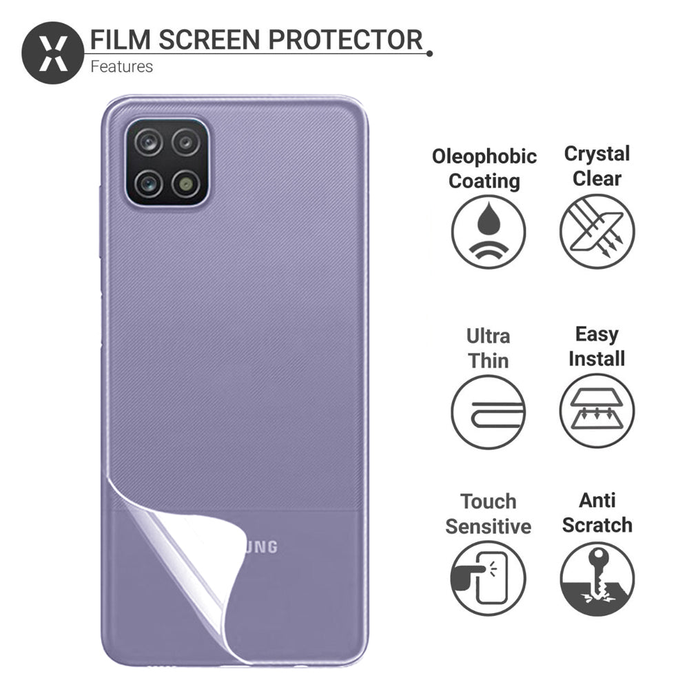 Back Nano Film Protector for Samsung Galaxy A22 5G 2 pack