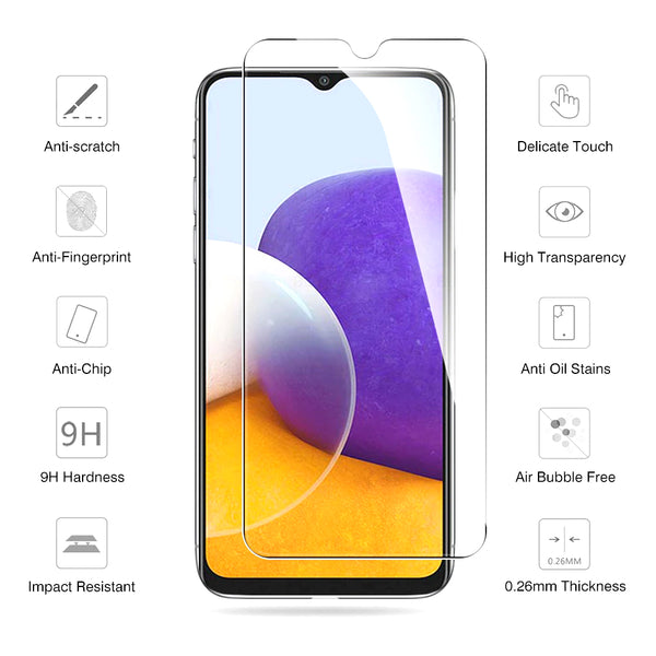 Glass Screen Protector for Samsung Galaxy A22 5G