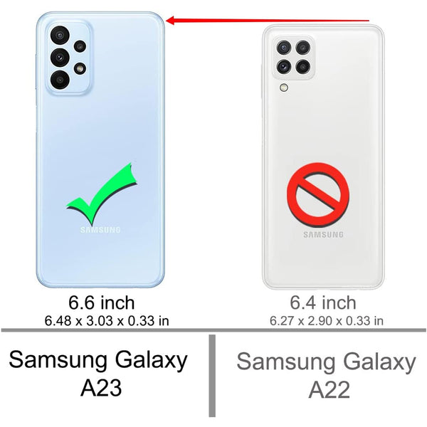 Bumper Clear Case for Samsung Galaxy A23