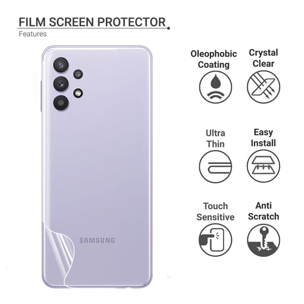 Back Nano Film Protector for Samsung Galaxy A32 4G 2 pack