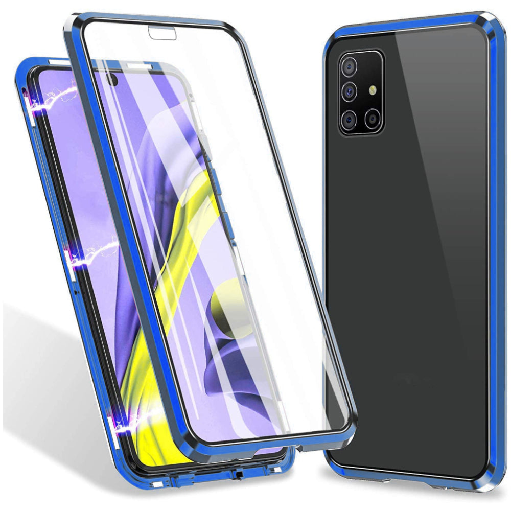 Tough Glass Magnetic Case for Samsung Galaxy A72