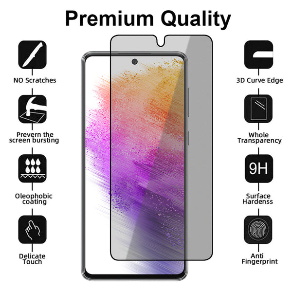 Anti-Glare Matte Glass Screen Protector for Samsung Galaxy A73 5G