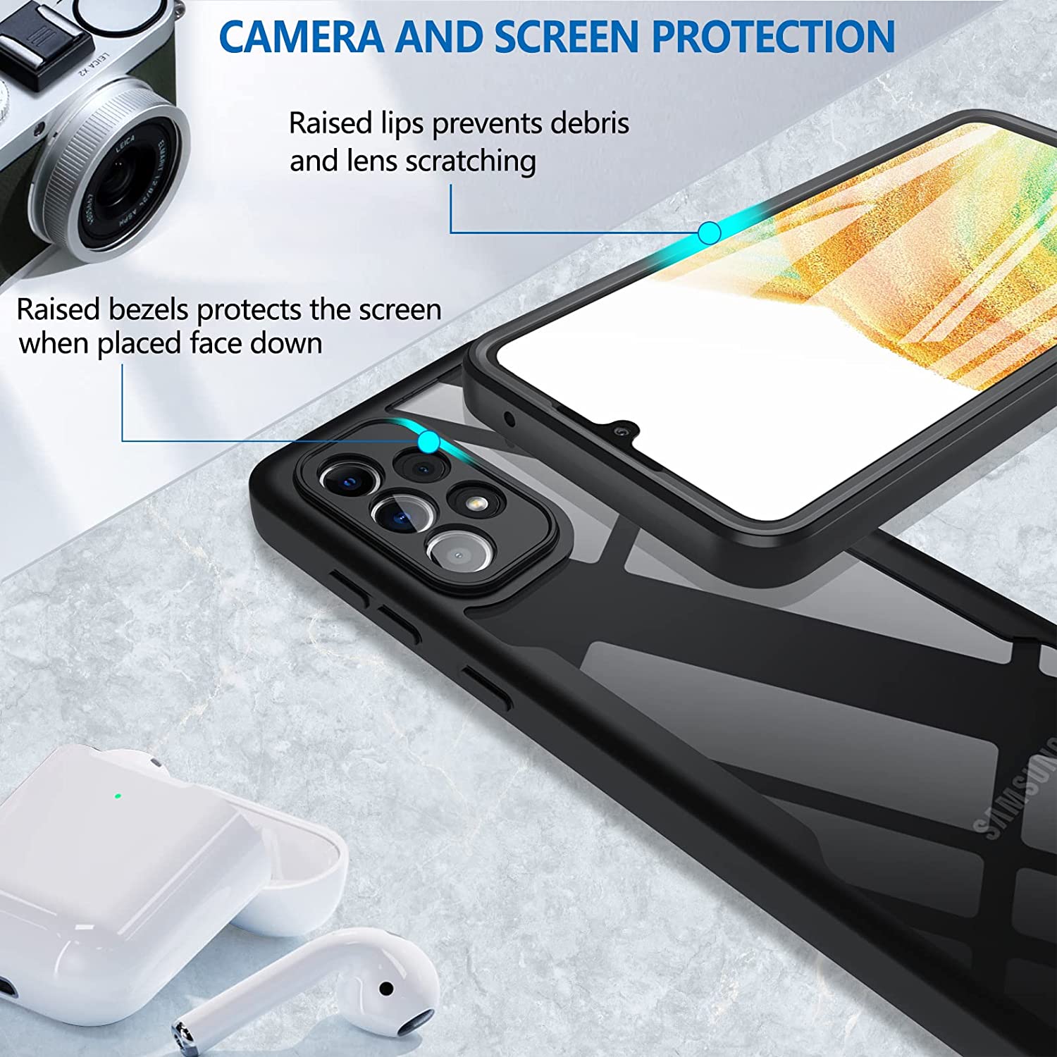 Hybrid 360 Protection Case for OPPO A72