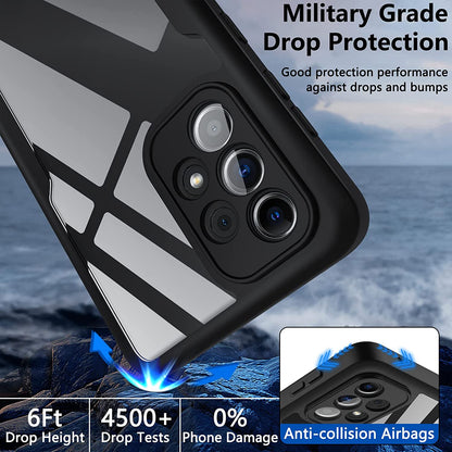 Hybrid 360 Protection case for Samsung Galaxy A72