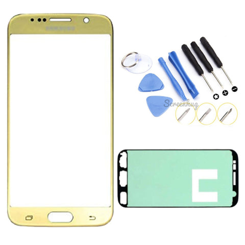 Samsung Galaxy S6 Screen Replacement - Gold + Toolkit