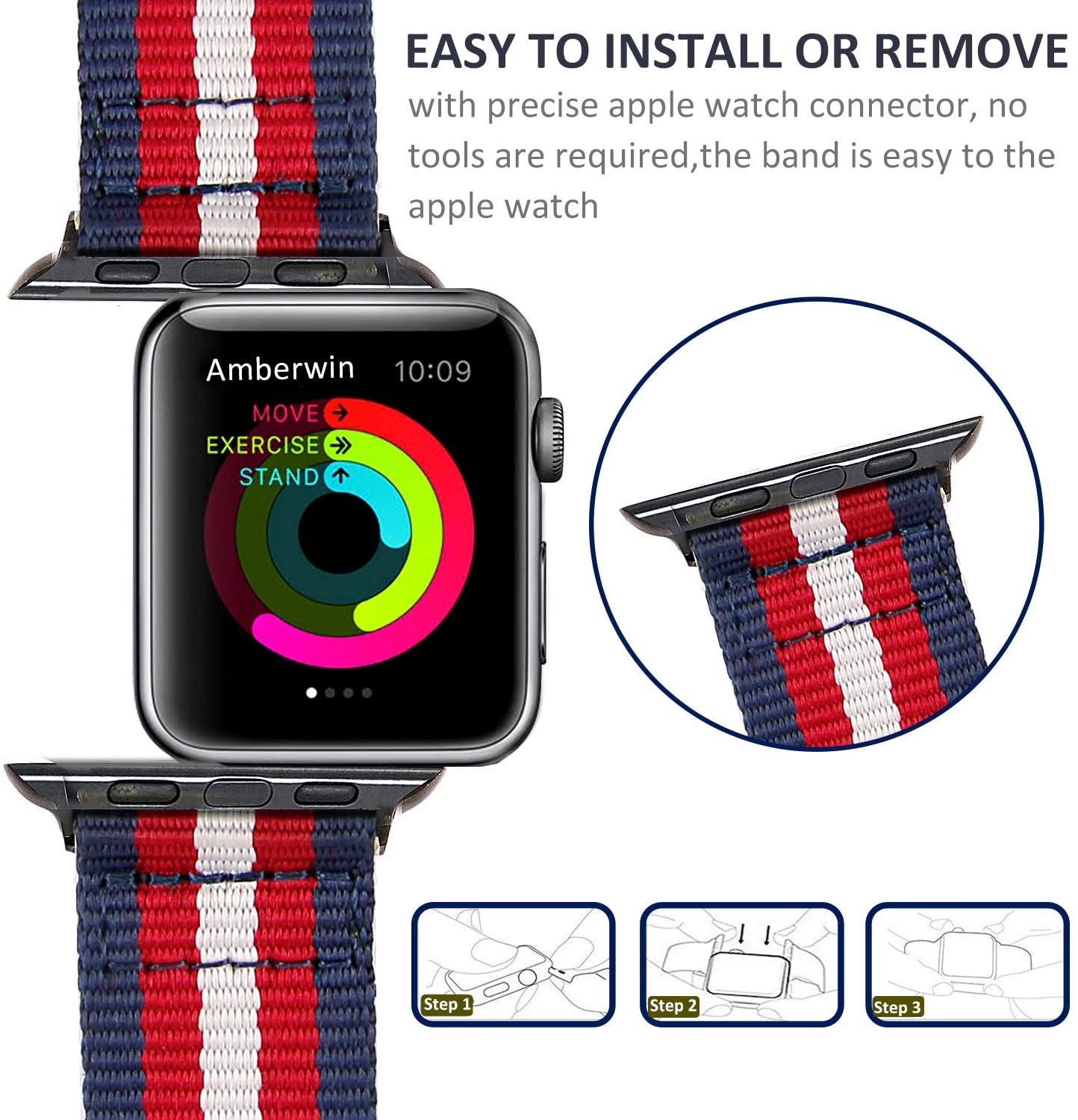 Nylon Strap for Apple Watch