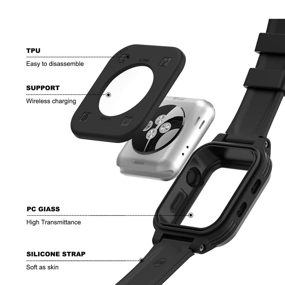 Shellbox Waterproof Case for Apple Watch 40mm/44mm