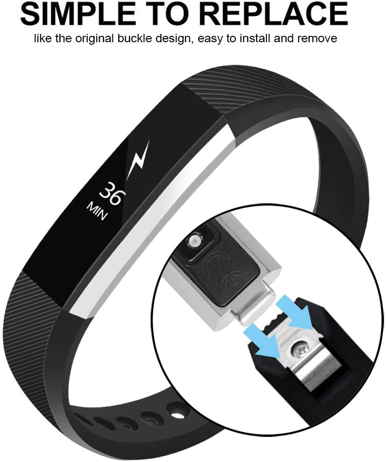 Rubber Strap for Fitbit Alta/Alta HR