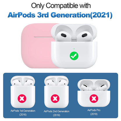 Silicone Case for Apple Airpods 3rd Generation, 2021