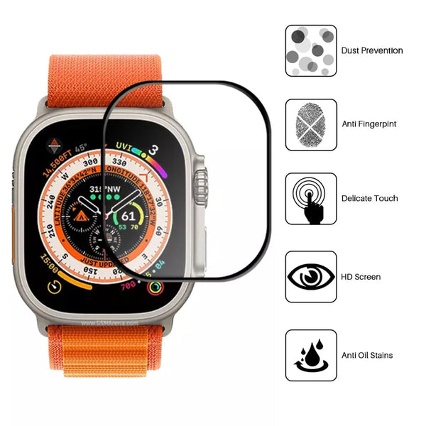 TPU Glass Screen Protector for Apple Watch Ultra 49mm