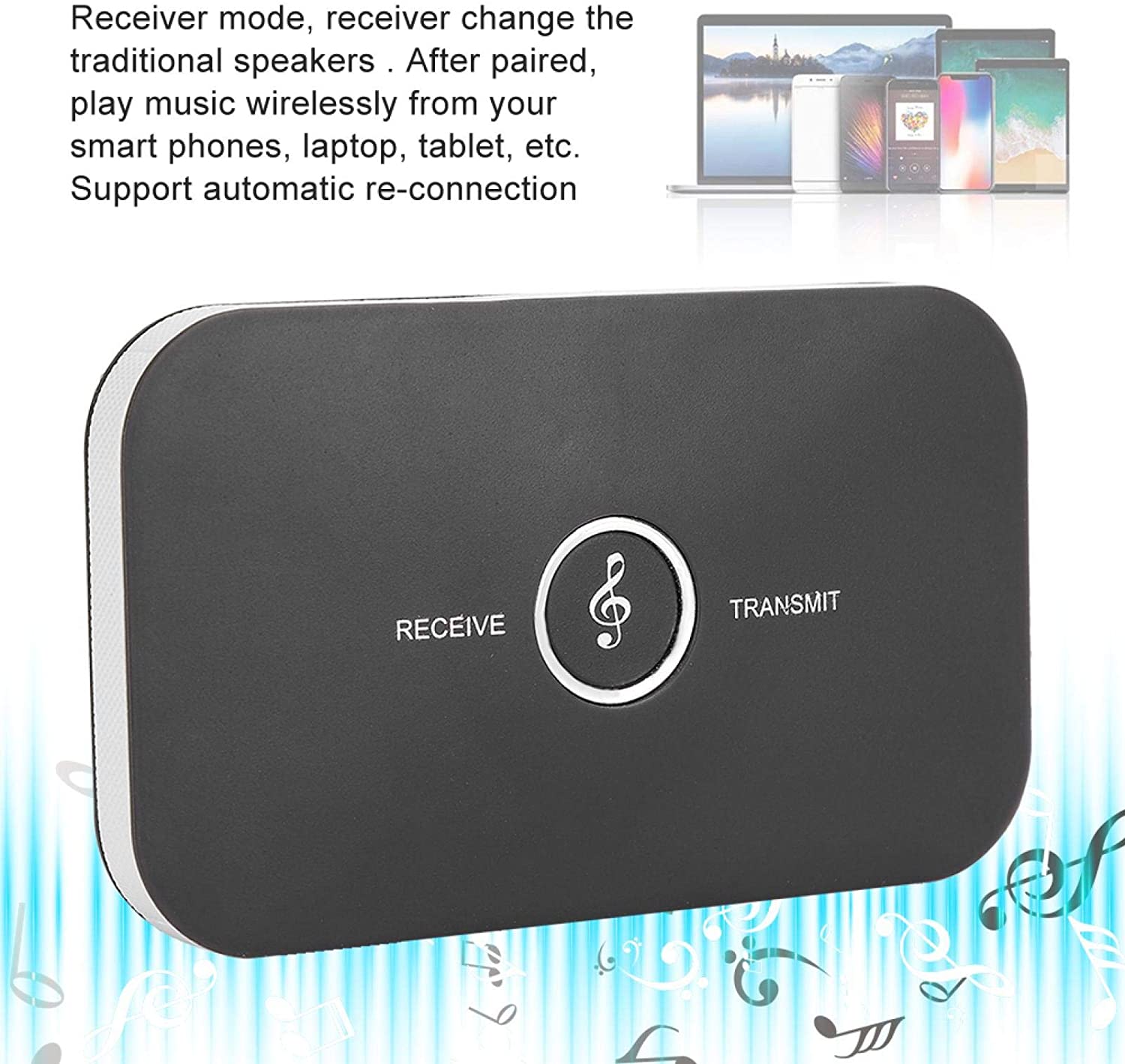 Bluetooth Wireless 2-in-1 Audio Transmitter / Receiver