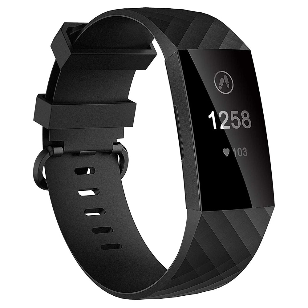 Plaid Rubber Strap for Fitbit Charge 3 / 4