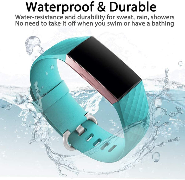 Plaid Rubber Strap for Fitbit Charge 3 / 4