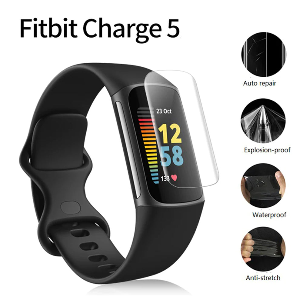 Nano Film Screen Protector for Fitbit Charge 5 2 pack