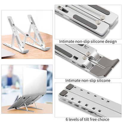 Portable Multifunctional Alloy Laptop Stand