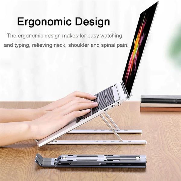 Portable Multifunctional Alloy Laptop Stand
