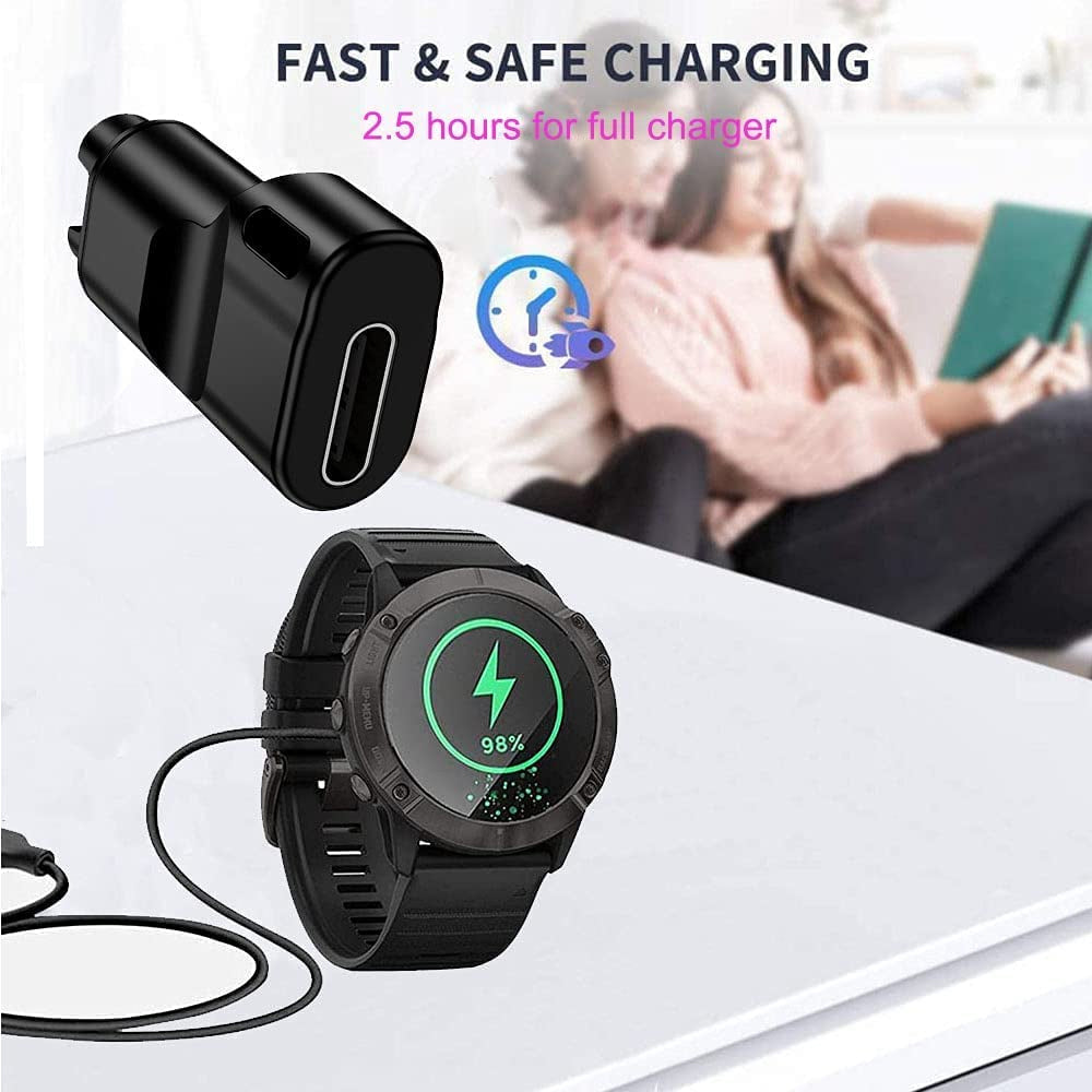 Garmin Watch USB Type-C Charging Adapter