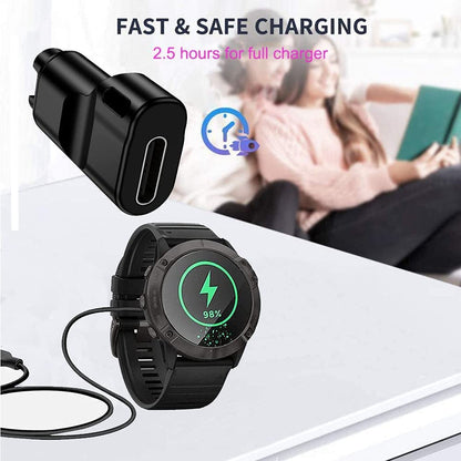 Garmin Watch USB Type-C Charging Adapter
