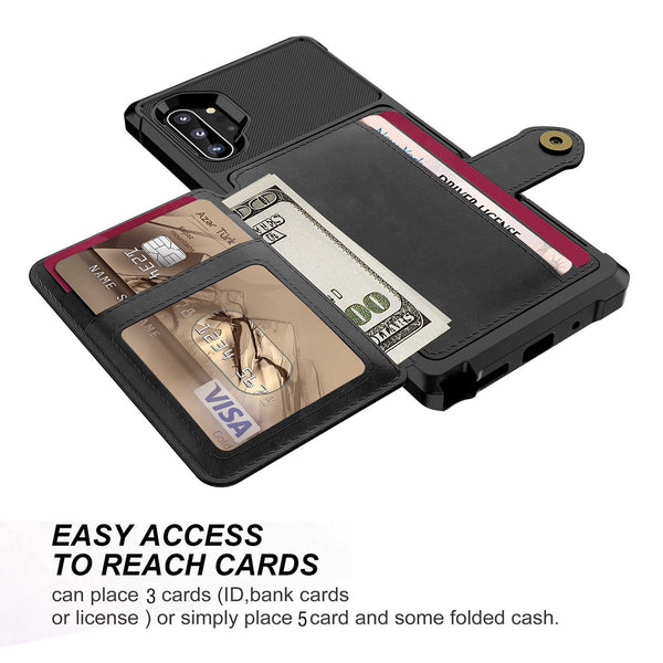 Flip Wallet Case for Samsung Galaxy Note 10 Plus