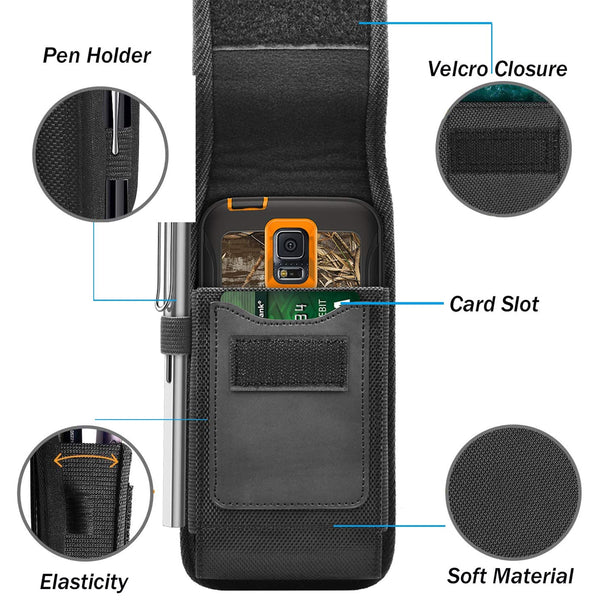 Nylon Belt Pouch Phone Holder