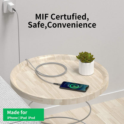 USB Type C to Lightning cable for iPhone