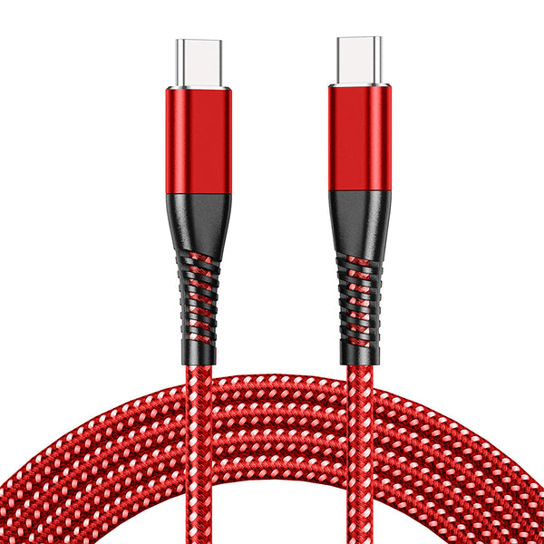 Nylon USB Type C to USB Type C cable