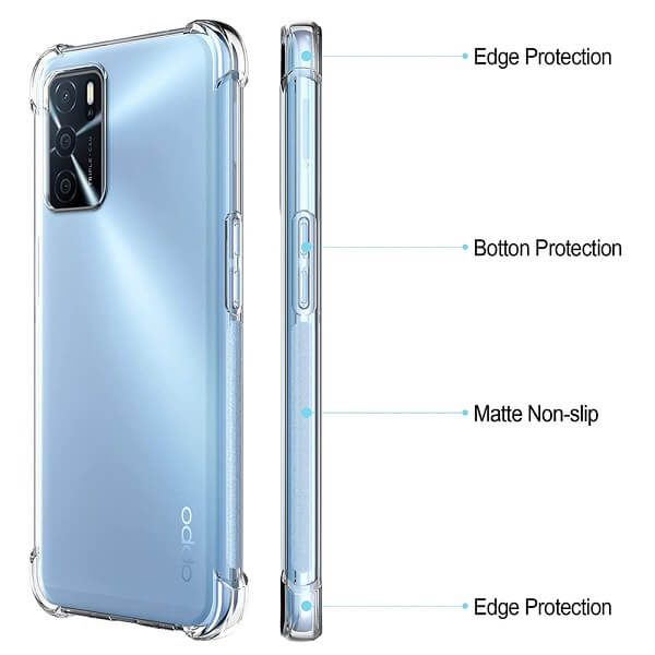 Bumper Clear Case for OPPO A77 5G