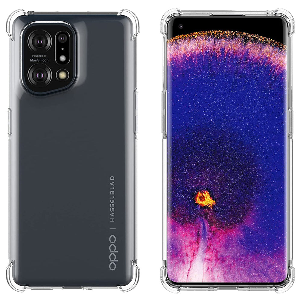 Bumper Clear Case for OPPO Find X5