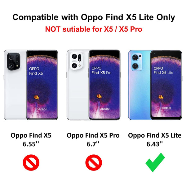 Bumper Clear Case for OPPO Find X5 Lite