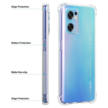 Bumper Clear Case for OPPO Find X5 Lite