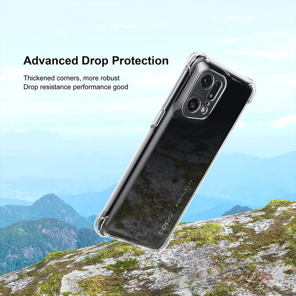 Bumper Clear Case for OPPO Find X5 Pro